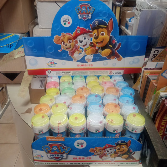 Bolle di Sapone Paw Patrol