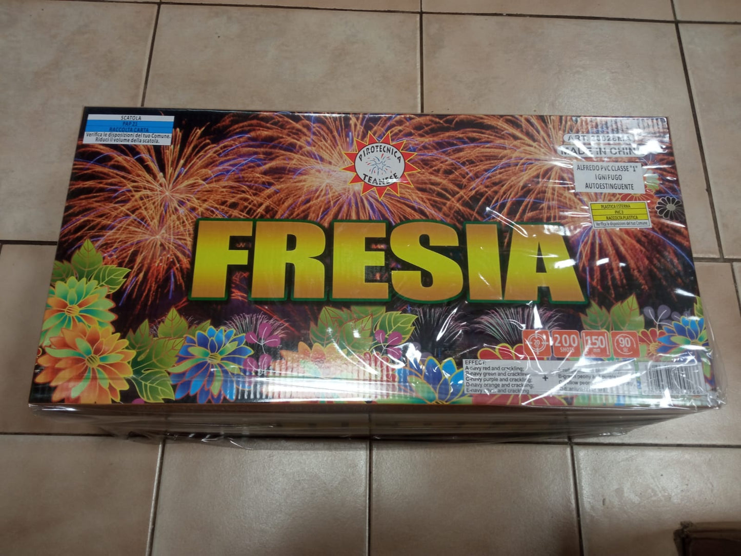 Fresia 200 colpi - Pirotecnica Teanese