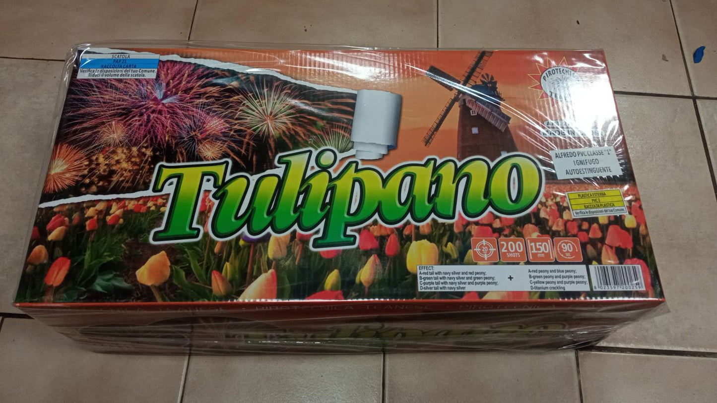 Tulipano 200 Colpi - Pirotecnica Teanese
